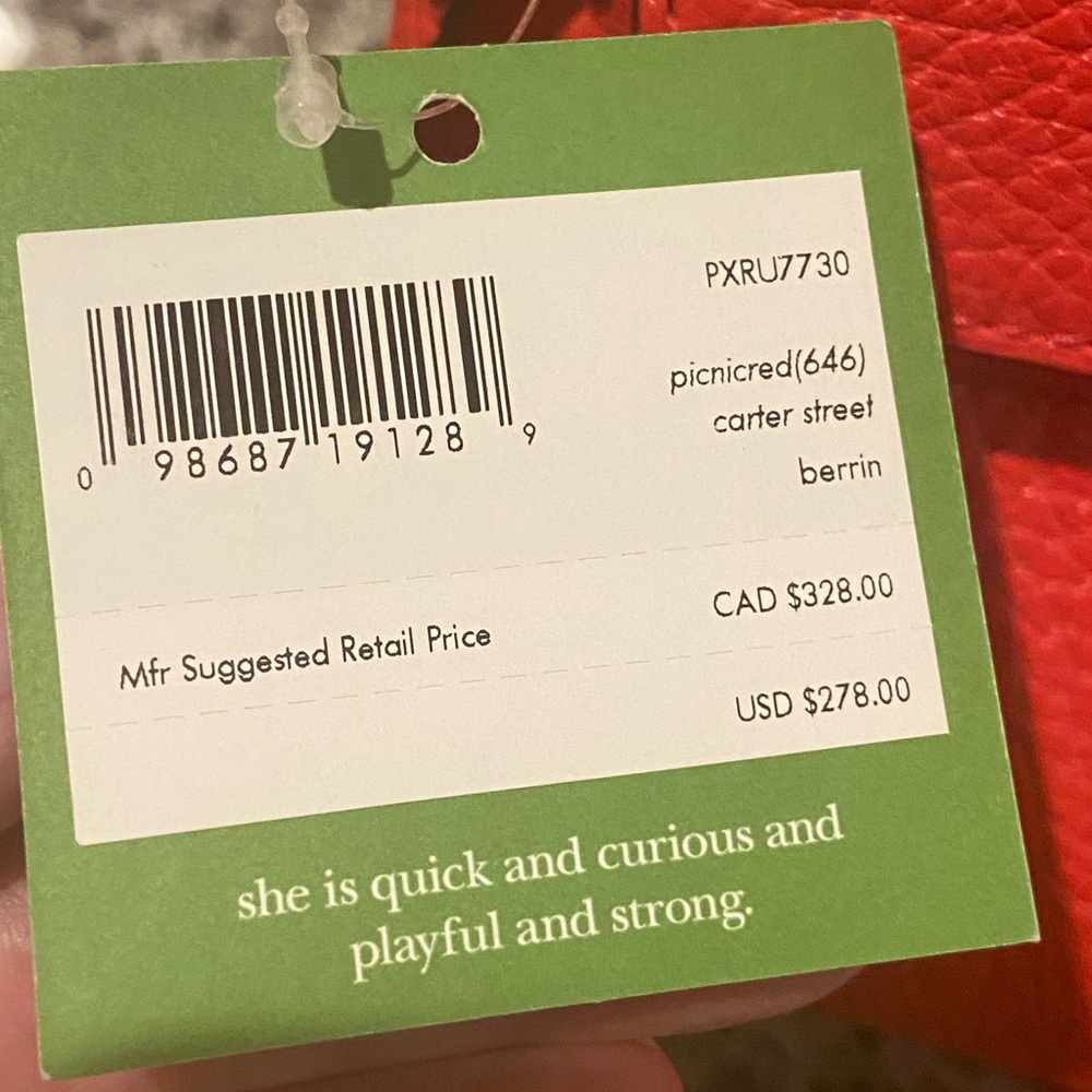Kate Spade NWT Foldover Crossbody - Picture 5 of 16